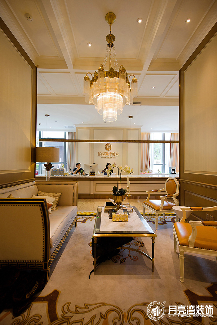 美容院裝修設計效果圖1