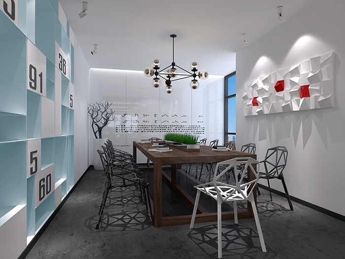 辦公室室內裝修,墻面刷漆